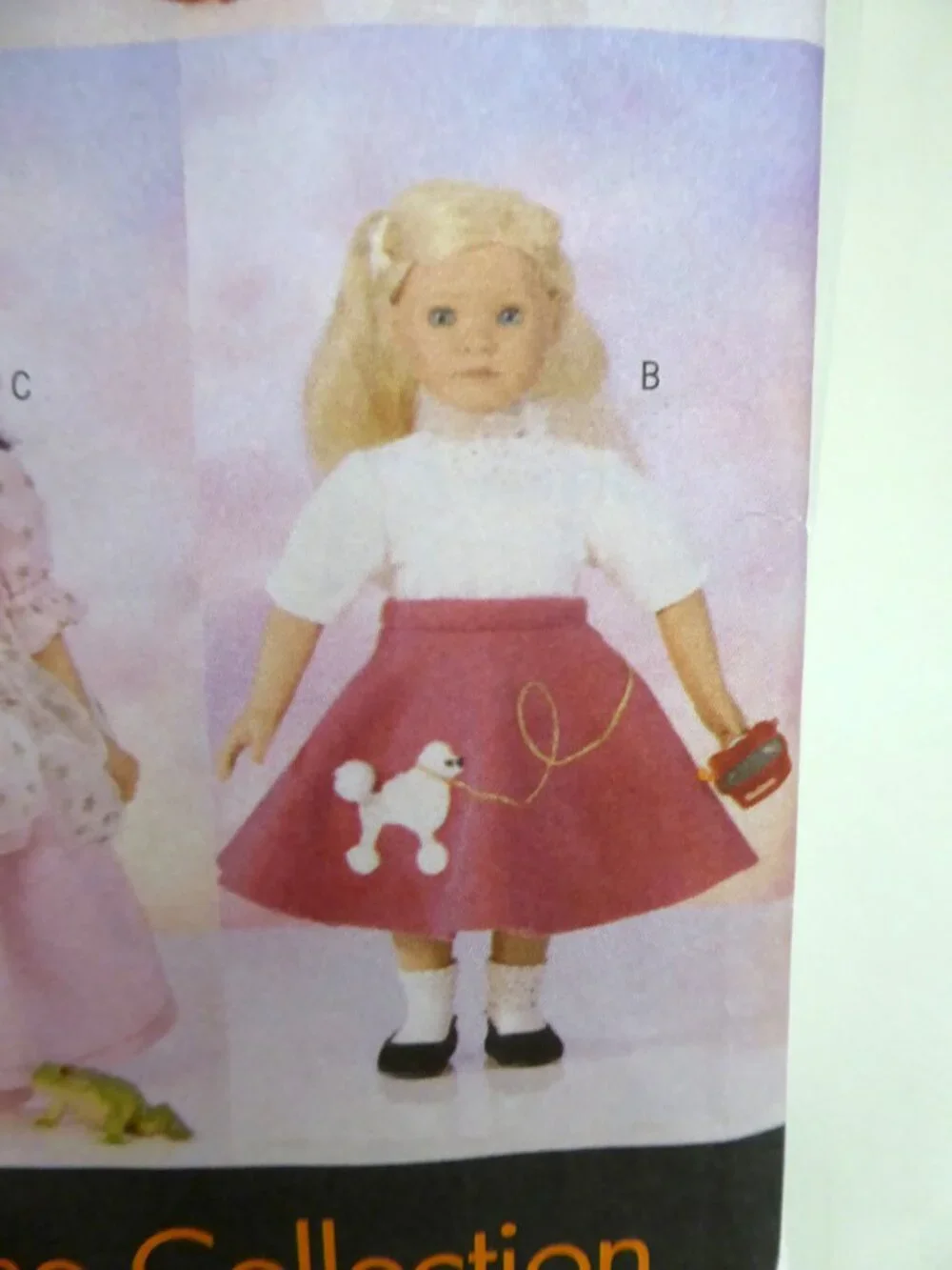 NEW BUTTERICK 18” AMERICAN GIRL DOLL HALLOWEEN COSTUME PAPER PATTERNS (#5661)